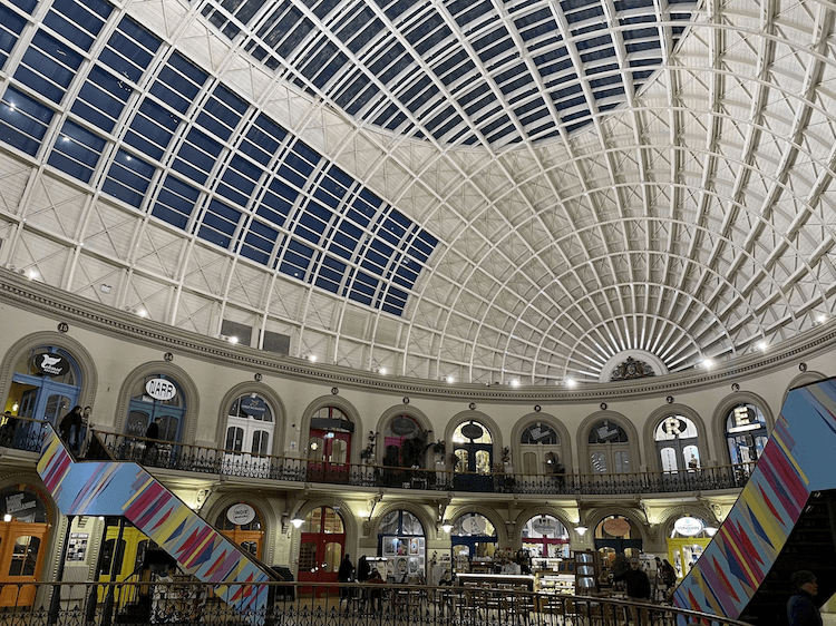 Leeds Corn Exchange main auditorium